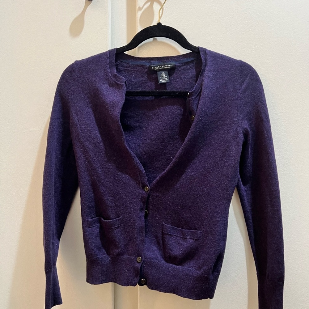 Merino Wool Cardigan XS